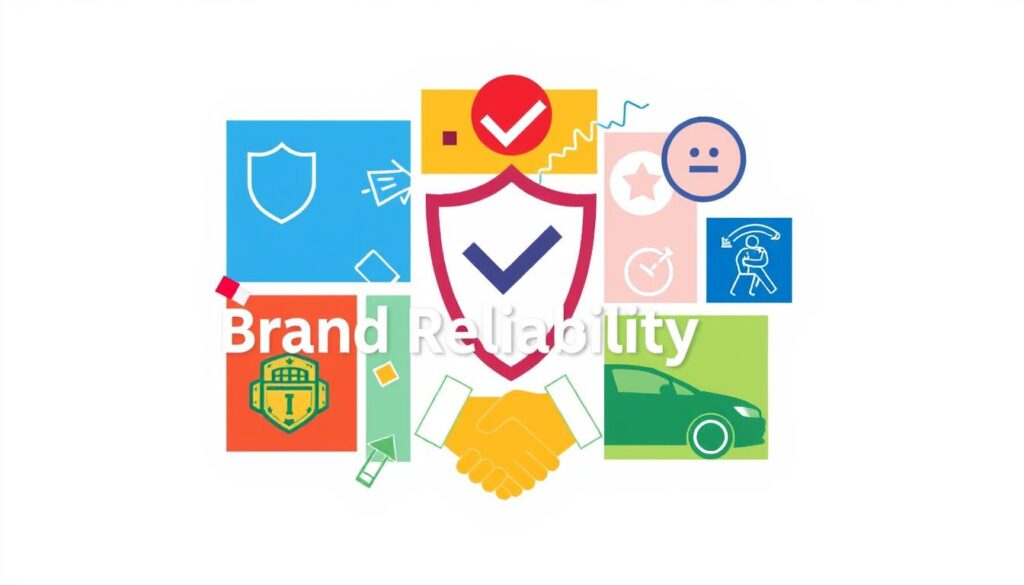 Factors of brand reliability
