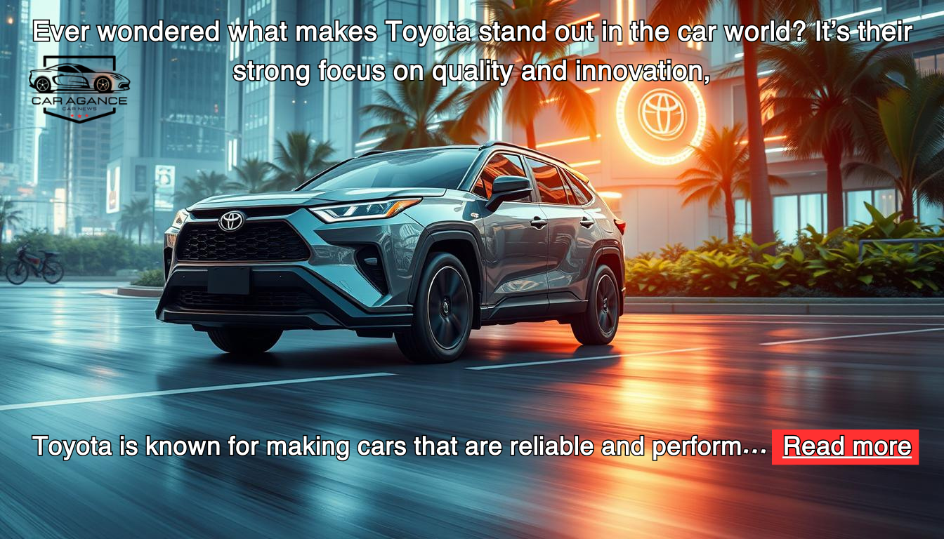 Toyota: Experience Quality & Innovation in Every Drive