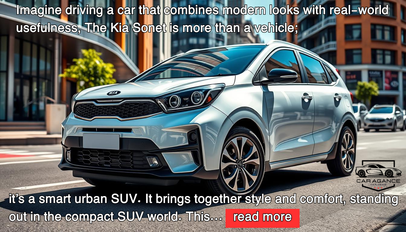 Kia Sonet: Smart Urban SUV with Style and Beautiful Comfort