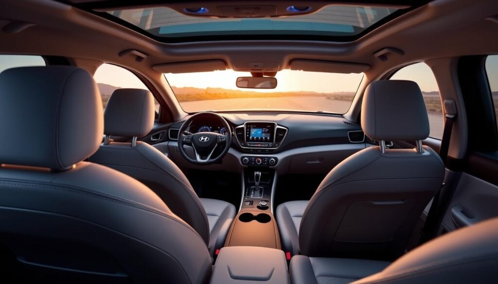 Hyundai Tucson interior